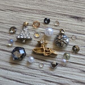 🦉"Silver & Gold" Charm Set